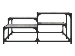Mesa De Centro|vidaxl Mesa de centro 87,5x87,5x40cm derivados de madeira cinza sonoma Cinzento