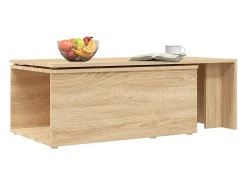 Mesa De Centro*vidaxl Mesa de centro 150x50x35cm derivados de madeira carvalho sonoma Natural claro