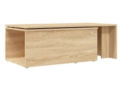 Mesa De Centro*vidaxl Mesa de centro 150x50x35cm derivados de madeira carvalho sonoma Natural claro