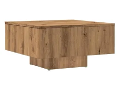 Mesa De Centro*vidaxl Mesa de centro 60x60x31,5cm derivados madeira carvalho castanho Natural claro