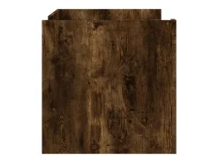 Mesa De Centro* Mesa de centro 100x50x50cm derivados de madeira carvalho fumado PT922065 Castanho
