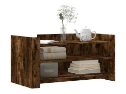 Mesa De Centro* Mesa de centro 100x50x50cm derivados de madeira carvalho fumado PT922065 Castanho