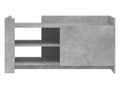 Mesa De Centro|vidaxl Mesa de centro 100x50x50cm derivados de madeira cinza cimento Cinzento