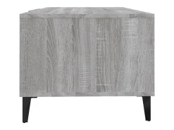 Mesa De Centro|vidaxl Mesa de centro 102x50x40cm derivados de madeira sonoma Cinzento