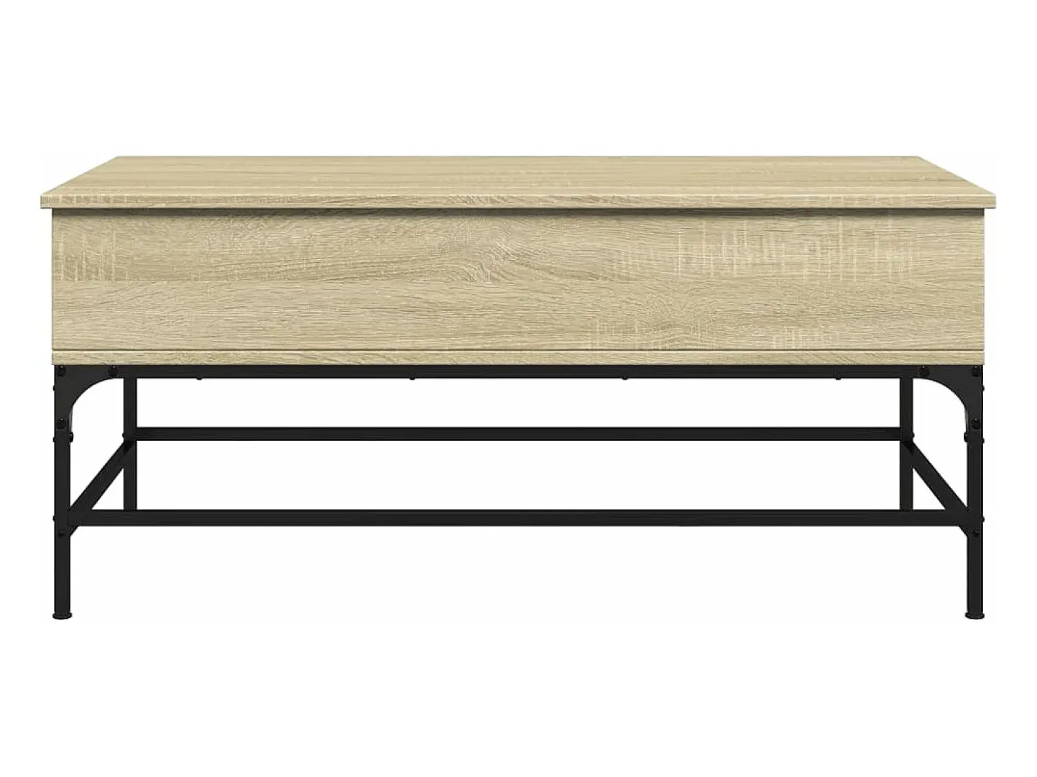 Mesa de centro 100x50x45cm deriv. madeira/metal carvalho sonoma PT262978^ Mesa De Centro