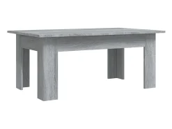 Mesa De Centro| Mesa de centro 100x60x42cm derivados de madeira sonoma PT728716 Cinzento