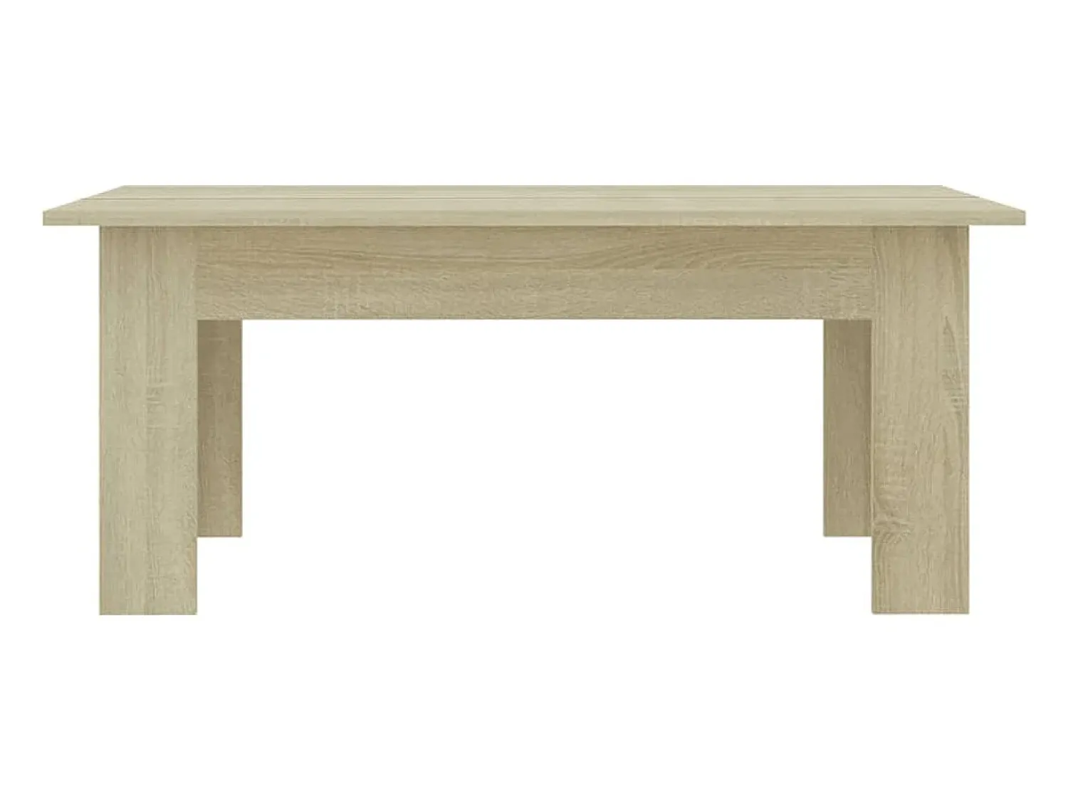 Best vidaxl Mesa de centro 100x60x42cm derivados de madeira carvalho sonoma Natural claro