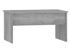 Mesa de centro 80x50,5x41,5cm madeira processada sonoma cinza PT649647^ Mesa De Centro