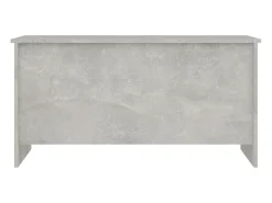 Mesa De Centro*vidaxl Mesa de centro 102x55,5x52,5cm madeira processada cinza cimento Cinzento