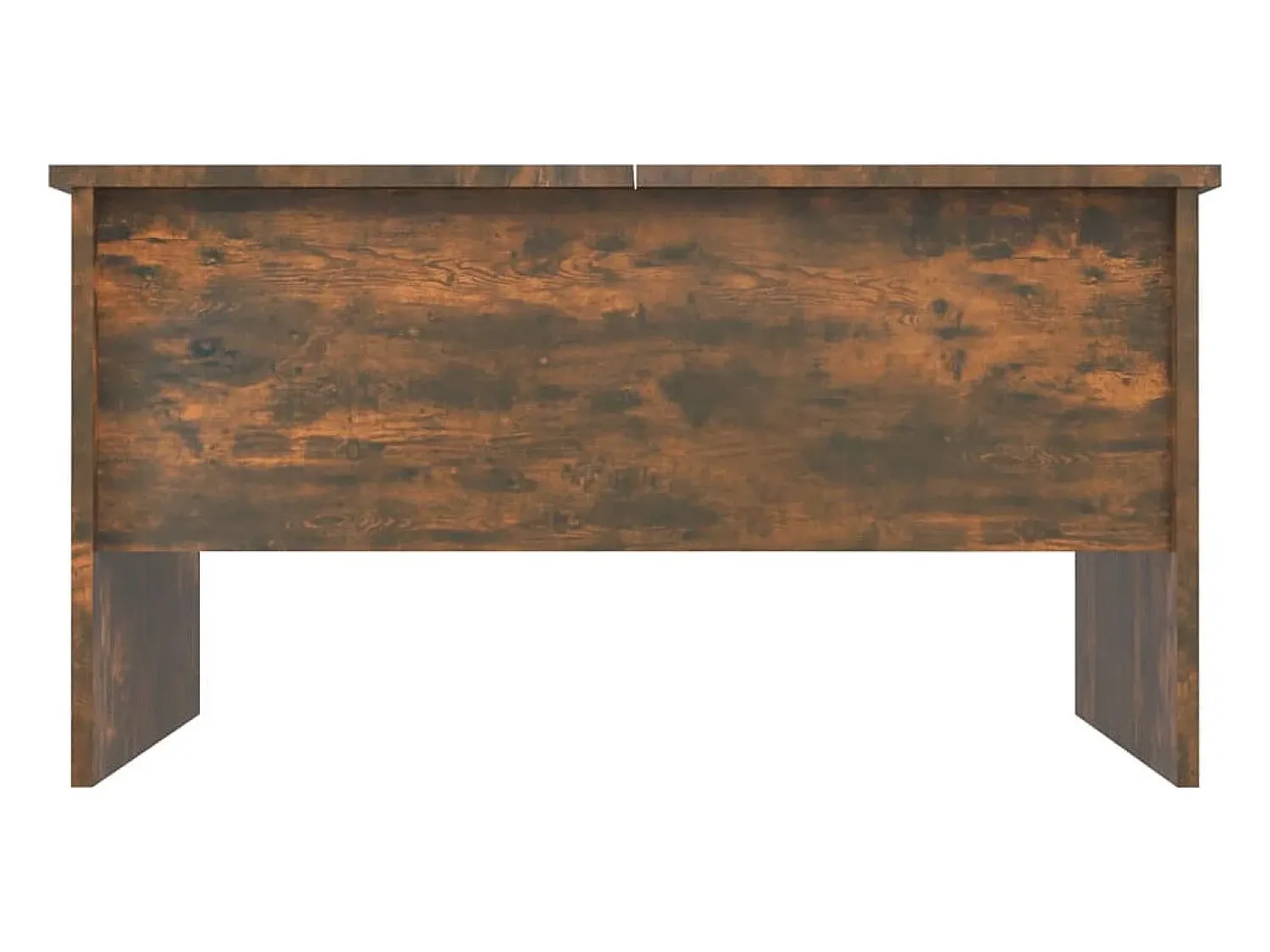 Mesa De Centro|vidaxl Mesa de centro80x50x42,5cm madeira processada carvalho fumado Castanho