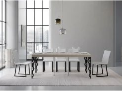 Sale ITAMOBY Mesa de console extensível Karamay Premium cinza pomba 90x40/300 cm Taupe