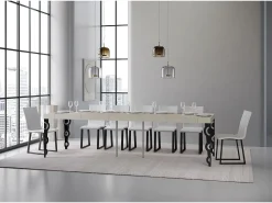 ITAMOBY Mesa de console extensível Karamay Premium Cashmere 90x40/300 cm^ Consola