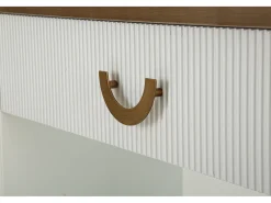 Consola| Mesa de Console Toulouse 121X40X78 cm Branco