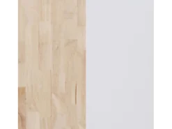 duehome Mesa de estudo Padma Natural claro / Branco