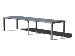 Concept-Usine Mesa de jardim extensível em alumínio para 2 a 10 pessoas OLAHO Consola moderna e prática^ Consola