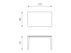 Mesa De Centro* Mesa extensível de 120cm a 170cm moderno Tampo Cerâmico em Vidro Temperado Portoro Amarelo