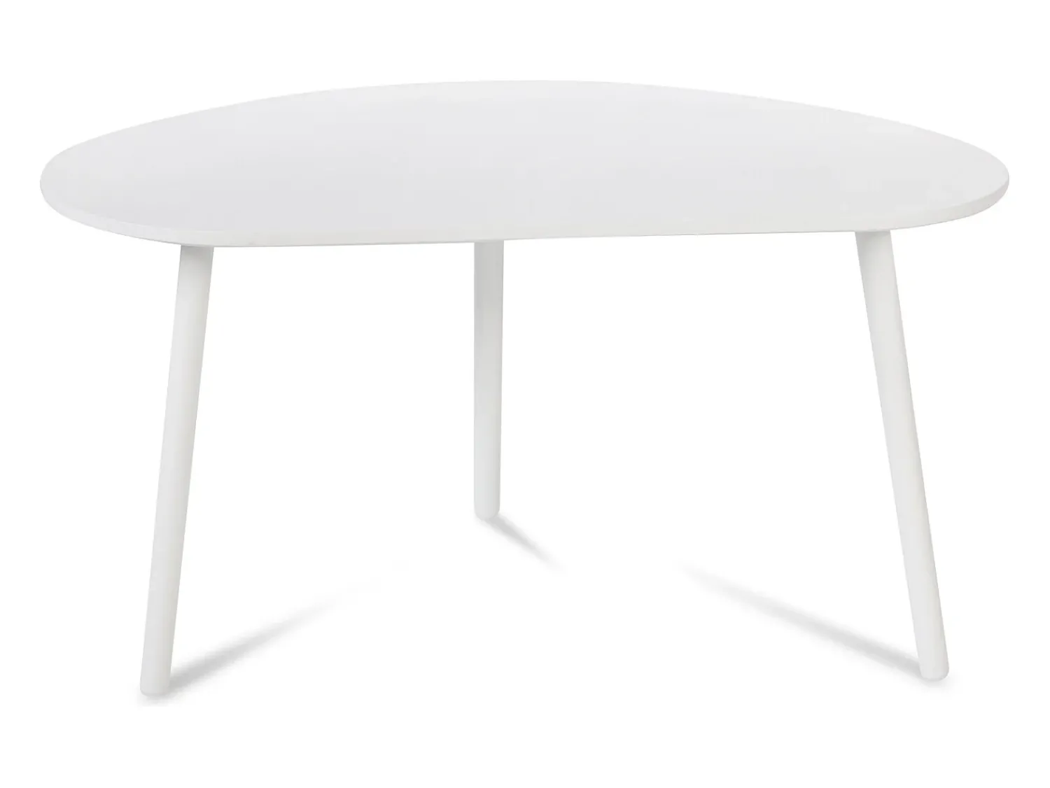 Mesa De Apoio* Mesa Lateral 84x43,5x50 cm branca Branco