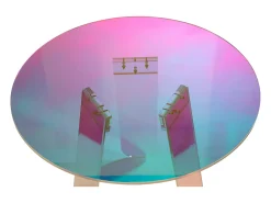 Mesa De Centro* Mesa 45x47x45 cm multicolor modig m75-45 Transparente / Multicor