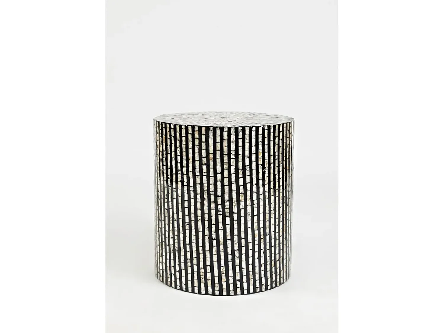 Mesa 40,5x46x40,5 cm preta Avola AV1730-28B^ Mesa De Centro