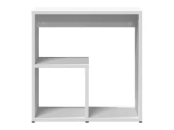 Mesa De Apoio*vidaxl Mesas de apoio 2 pcs 50x30x50 cm derivados de madeira Branco
