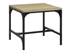 Mesa De Apoio|vidaxl Mesas de apoio 2 pcs 40x40x35 cm deriv. madeira carvalho sonoma Natural claro