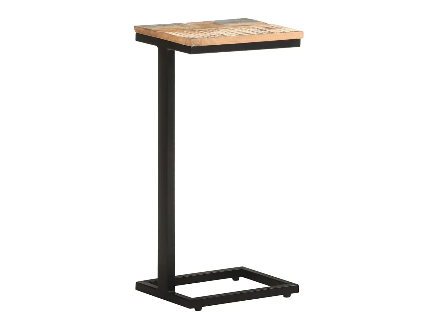 Clearance Mesas de apoio 2 pcs 31,5x24,5x64,5cm madeira recuperada maciça PT661796 Castanho