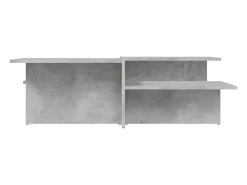 Mesa De Centro*vidaxl Mesas de centro 2 pcs derivados de madeira -cimento Cinzento