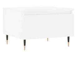 Mesa De Centro*vidaxl Mesas de centro 2 pcs 50x46x35 cm derivados de madeira Branco