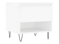 Mesa De Centro|vidaxl Mesas de centro 2 pcs 50x46x50 cm derivados de madeira Branco
