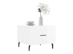 Mesas de centro 2 pcs 50x50x40 cm brilhante PT733667^ Mesa De Centro