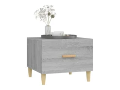 Sale vidaxl Mesas de centro 2 pcs 50x50x40 cm madeira proc. sonoma cinza Cinzento