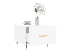 Discount Mesas de centro 2 pcs 50x50x40 cm madeira processada PT391239 Branco