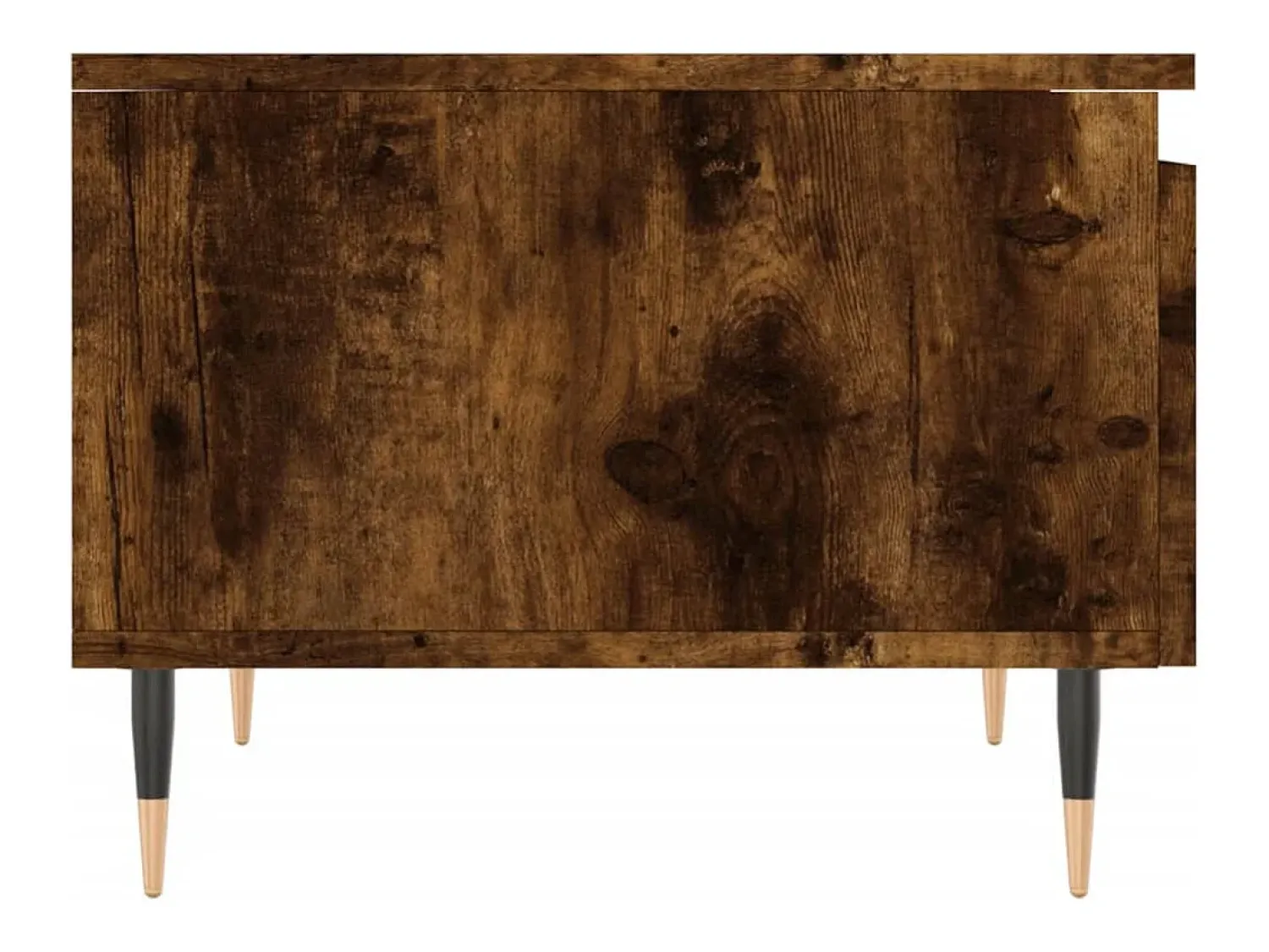 vidaxl Mesas de centro 2 pcs 50x46x35cm deriv. madeira carvalho fumado Natural claro