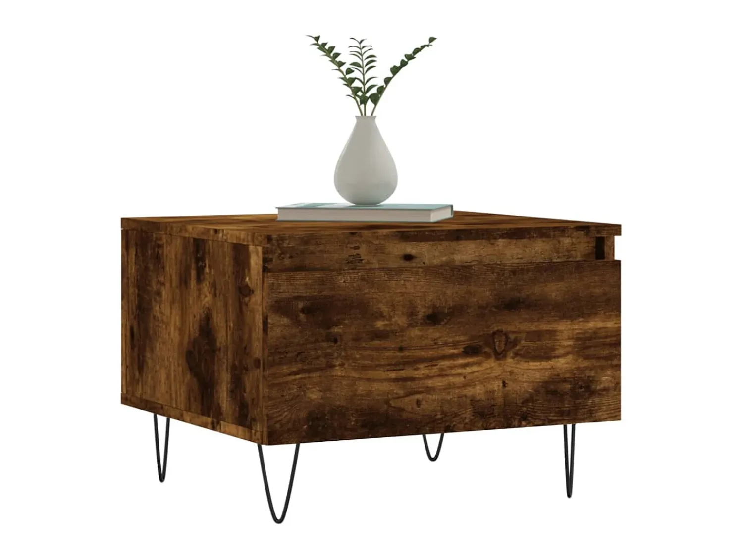 Outlet Mesas de centro 2 pcs 50x46x35cm deriv. madeira carvalho fumado PT656030 Castanho