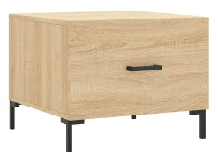 Outlet Mesas de centro 2 pcs 50x50x40cm deriv. madeira carvalho sonoma PT962246 Castanho