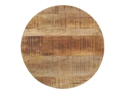 Mesa De Centro|vidaxl Mesas de encastrar 2 pcs madeira de mangueira áspera Natural claro