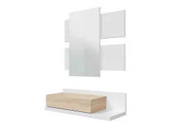 Consola*duehome Mobiliário de corredor Tekkan Branco