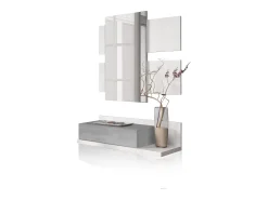 Consola|duehome Mobiliário de corredor Tekkan Cinzento