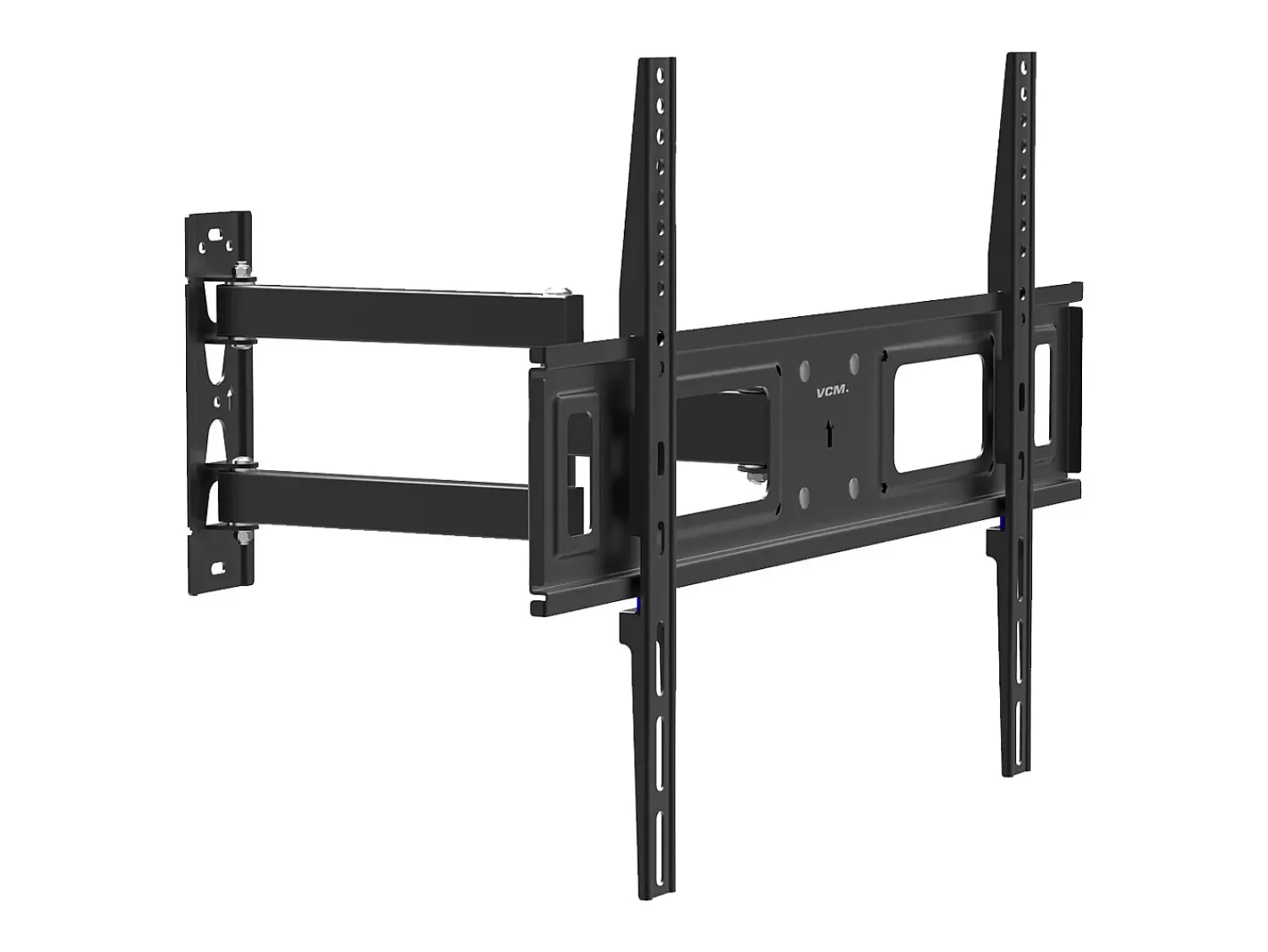 VCM Montagem na parede de TV B-SN600 Preto A. 42 x L. 64 x P. 8 cm^ Móvel De Tv