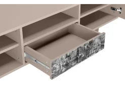 Móvel De Tv* Mueble de TV - 170х59х41 cm - T6 - A Pond, Latte Bege