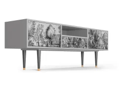 Móvel De Tv| Mueble de TV - 170х59х41 cm - T6 - A Pond, Cinza Cinzento