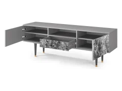 Móvel De Tv| Mueble de TV - 170х59х41 cm - T6 - A Pond, Cinza Cinzento