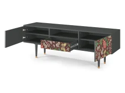 Mueble de TV - 170х59х41 cm - T6 - Alice in Wonderland, Antracite^ Móvel De Tv