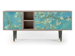 Móvel De Tv| Mueble de TV - 150х69х41 cm - T5 - Almond Blossom, Areia Bege