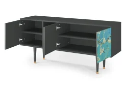 Mueble de TV - 150х69х41 cm - T5 - Almond Blossom, Antracite^ Móvel De Tv