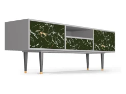 Móvel De Tv* Mueble de TV - 170х59х41 cm - T6 - Amazon Forest, Cinza Cinzento