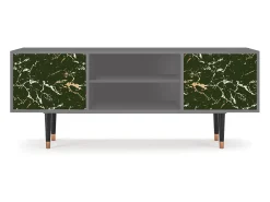 Móvel De Tv| Mueble de TV - 170х69х48 cm - T2 - Amazon Forest, Cinza Cinzento