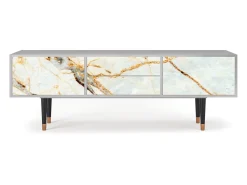 Mueble de TV - 170х59х48 cm - T4 - Areiay Marble, Cinza^ Móvel De Tv