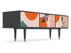 Mueble de TV - 170х59х48 cm - T4 - Artwork, Antracite^ Móvel De Tv