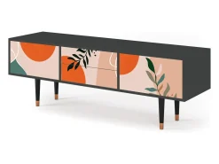 Mueble de TV - 170х59х48 cm - T4 - Artwork, Antracite^ Móvel De Tv